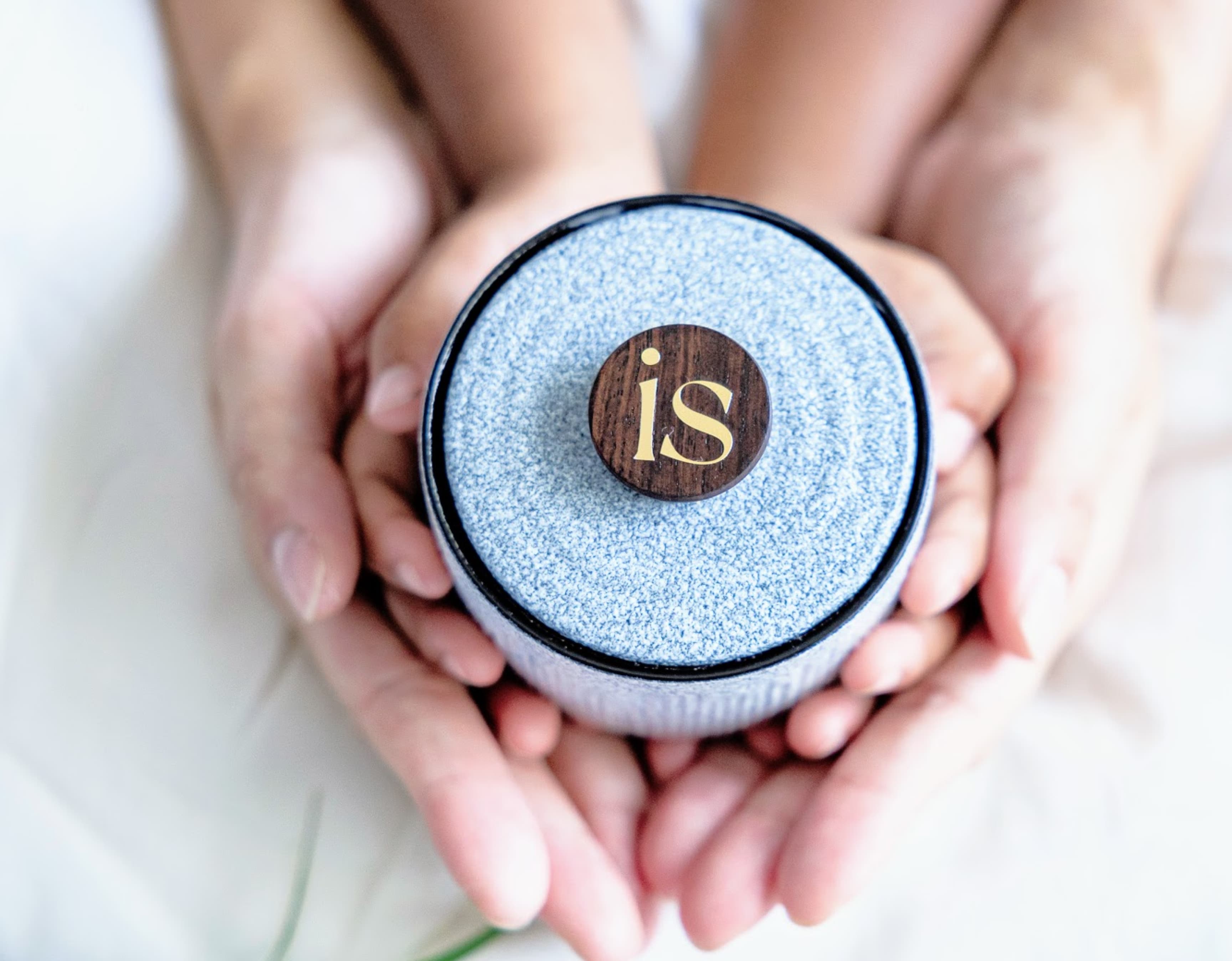 Image of the product being held by both mother and child